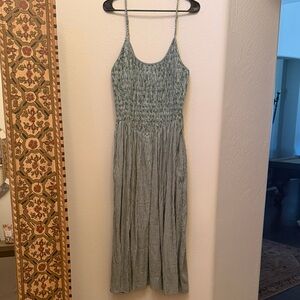 Aerie at the Barre midi dress
